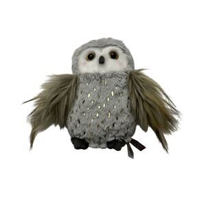 Douglas Small Gold Fleck Owl 14539 Delight 6" Plush